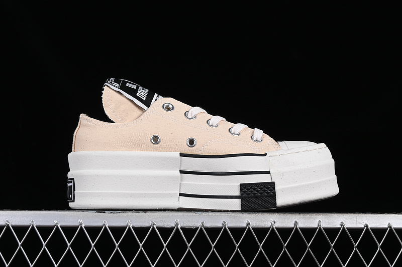 Converse X Rick Owens White/Black/Natural Ivory/Egret 7