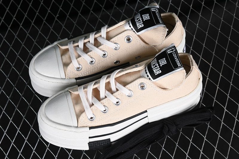 Converse X Rick Owens White/Black/Natural Ivory/Egret 9