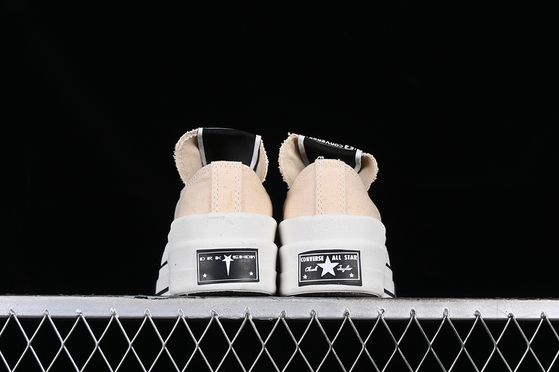 Converse X Rick Owens White/Black/Natural Ivory/Egret 11