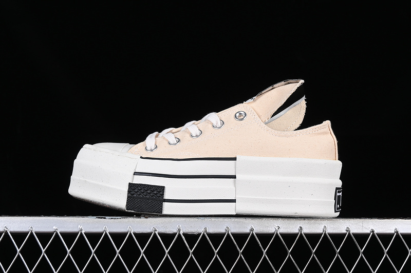 Converse X Rick Owens White/Black/Natural Ivory/Egret 17