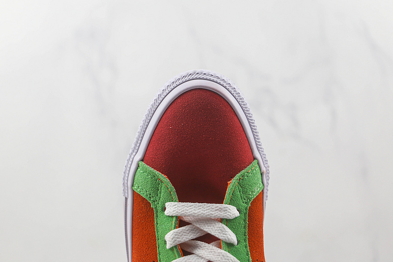 One Star Pro Hyperlocal Skate Culture Orange/Green/White 5