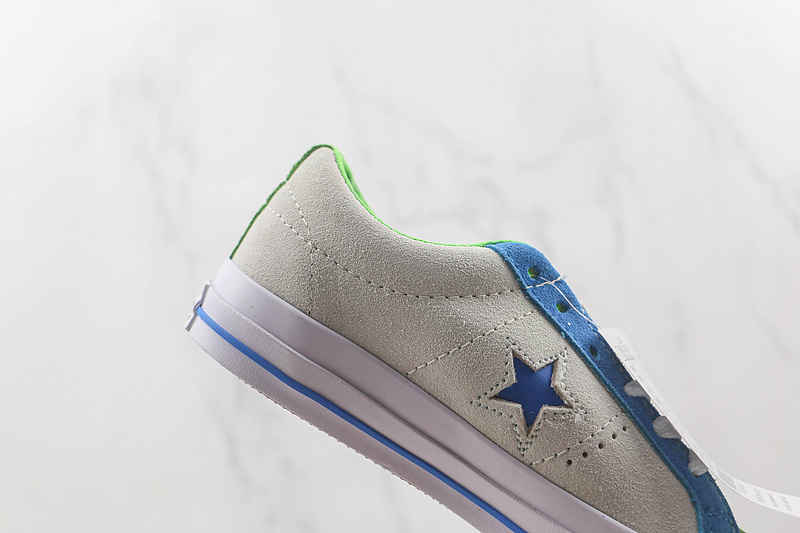 One Star Pro Hyperlocal Skate Culture White/Green/Blue 5