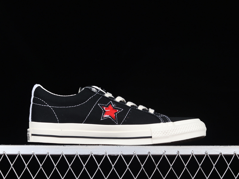 Comme Des Garçons Play X One Star Black/Red/White 7