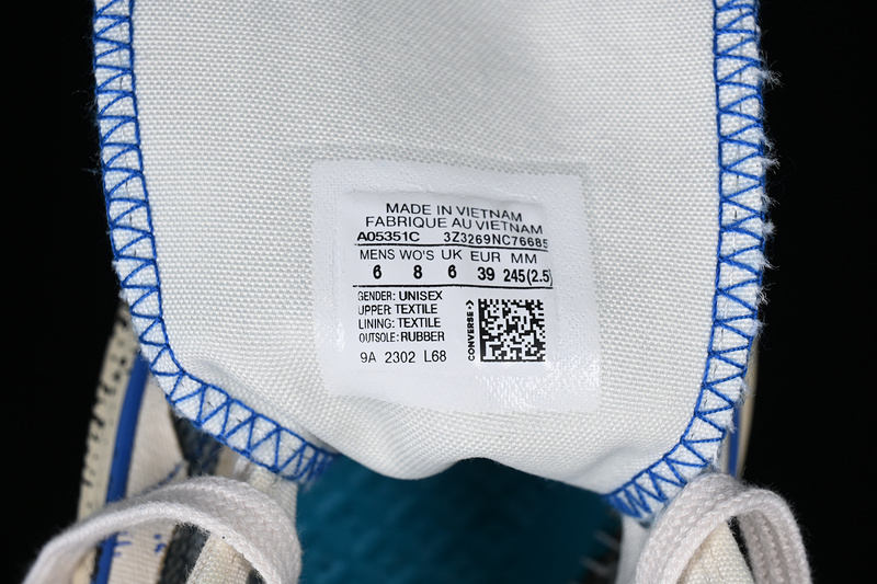 Ader Error 2.0 X Converse 1970S White/Blue/Grey 27