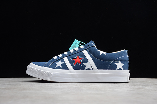 One Star Navy Blue/White/Red 25