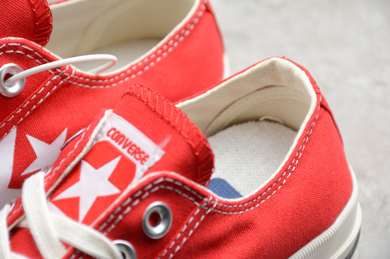 One Star Shoes Red/White 3