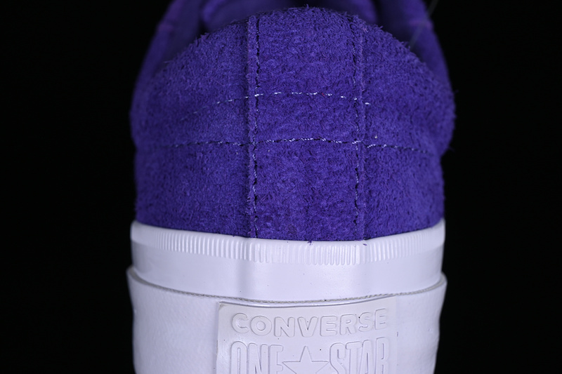 Converse One Star Bars Suede White/Purple 11