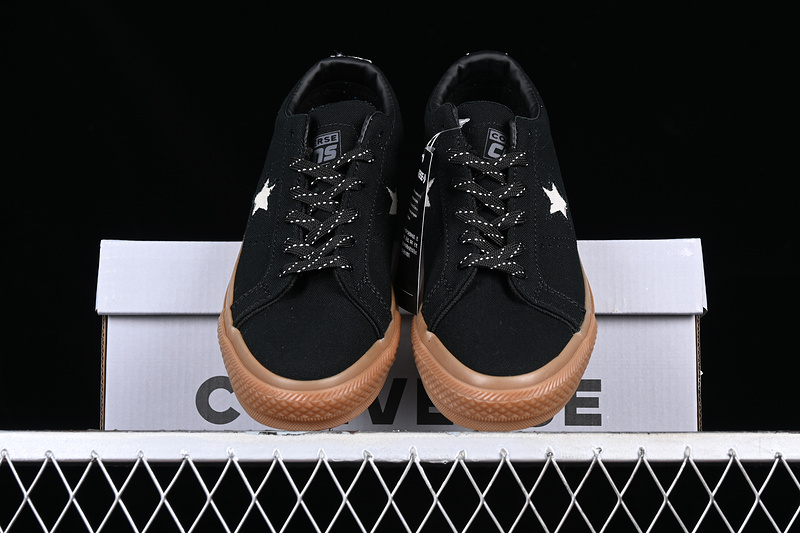 Converse One Star Pro Low Black/White/Dark Gum 21