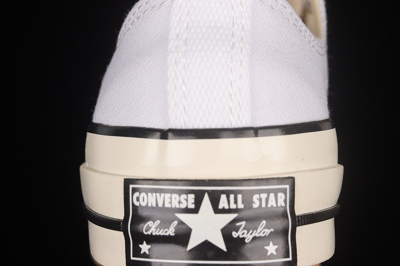 Chuck Taylor All Star 70S Low 1970 White/White/Black 19