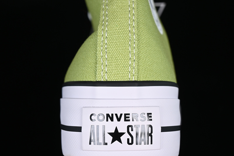 Converse All Star Lift White/Black/Green 3