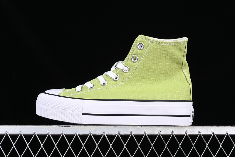 Converse All Star Lift White/Black/Green 15