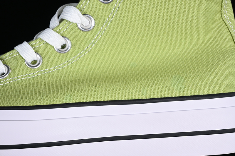 Converse All Star Lift White/Black/Green 19