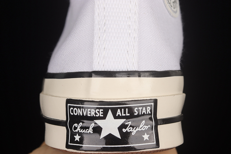 Chuck Taylor All Star 70S High 1970 White/White/Black 9