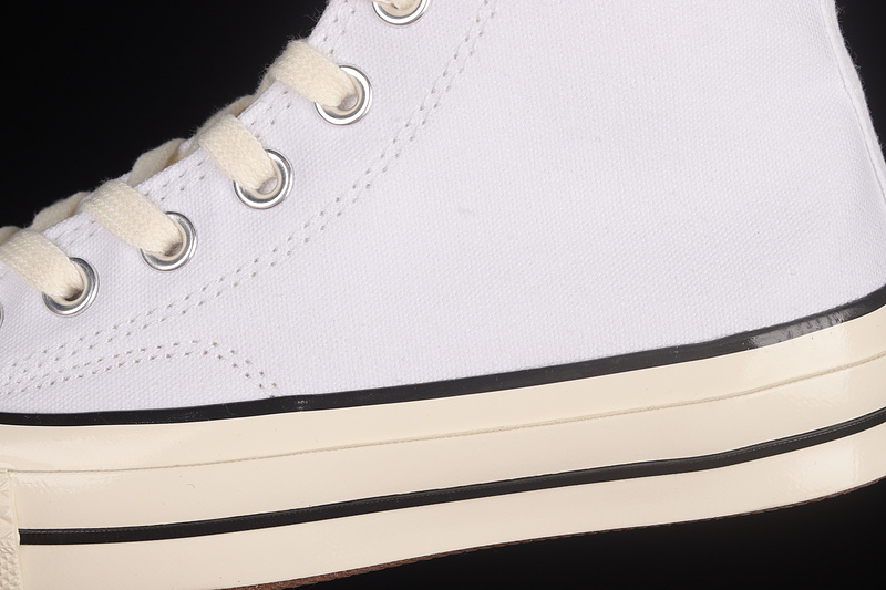 Chuck Taylor All Star 70S High 1970 White/White/Black 23