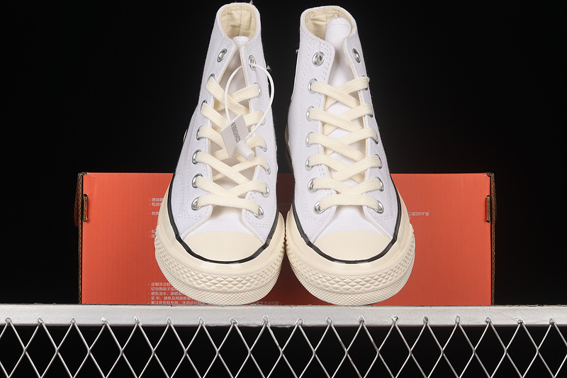 Chuck Taylor All Star 70S High 1970 White/White/Black 27