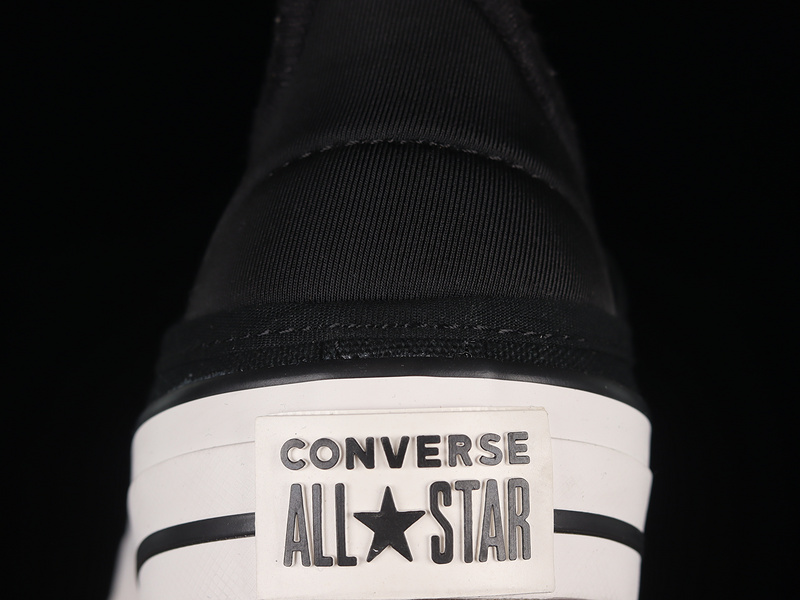 Chuck Taylor All Star Low Crush Heel Black/White/Egret 27