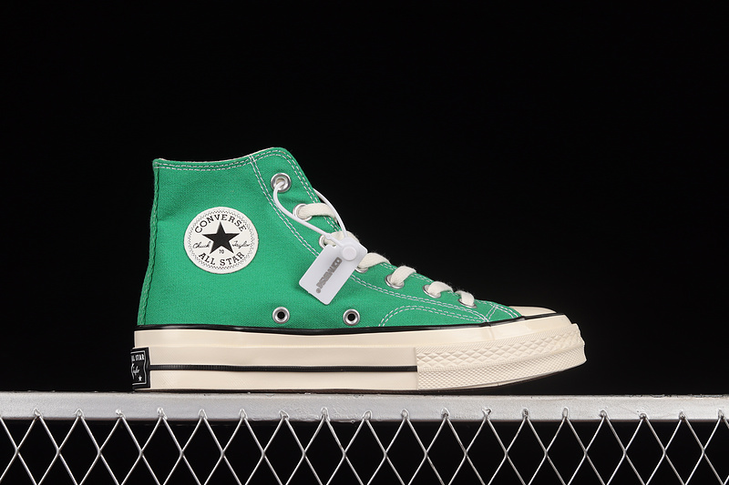 Chuck Taylor All-Star 70S High Green/Black/Egret 9