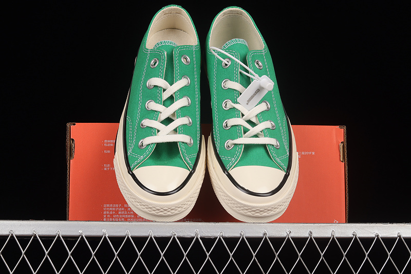 Chuck Taylor All-Star 70S Low Green/Black/Egret 25