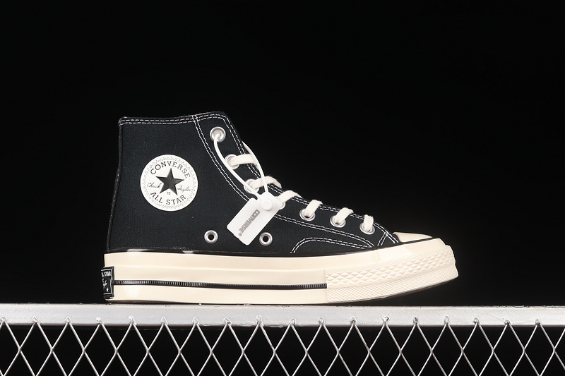 Chuck Taylor All Star 70S High Black/Ivory/Egret 27