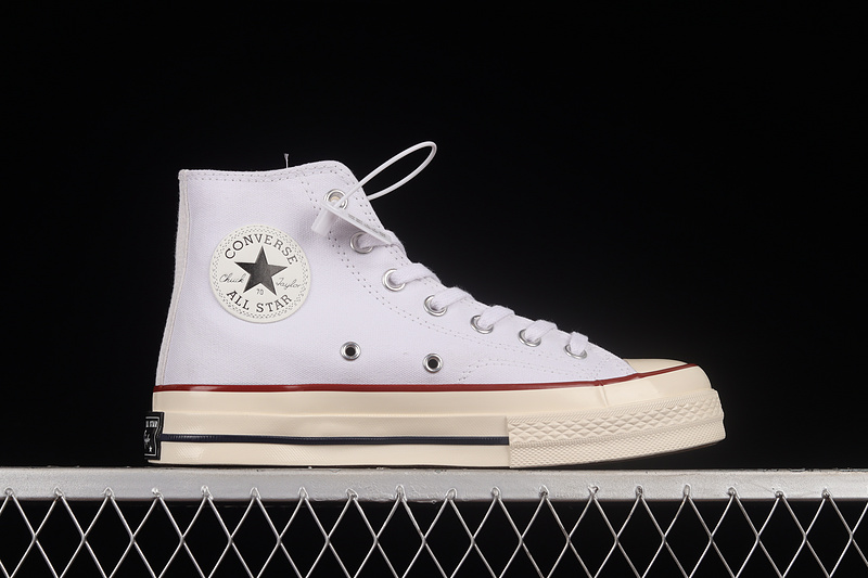 Chuck Taylor All-Star 70S High Ox White/Black/Egret 13