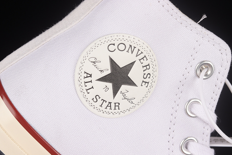 Chuck Taylor All-Star 70S High Ox White/Black/Egret 17