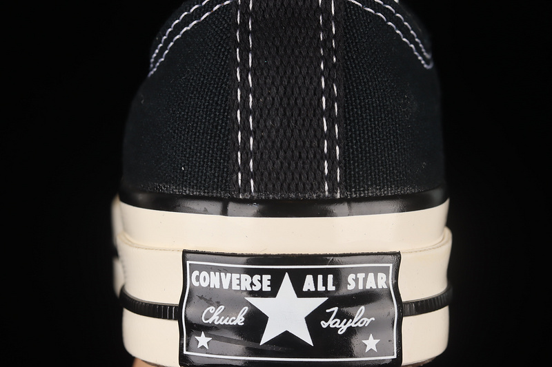 Chuck Taylor All-Star 70S Ox Black/White/Egret 11