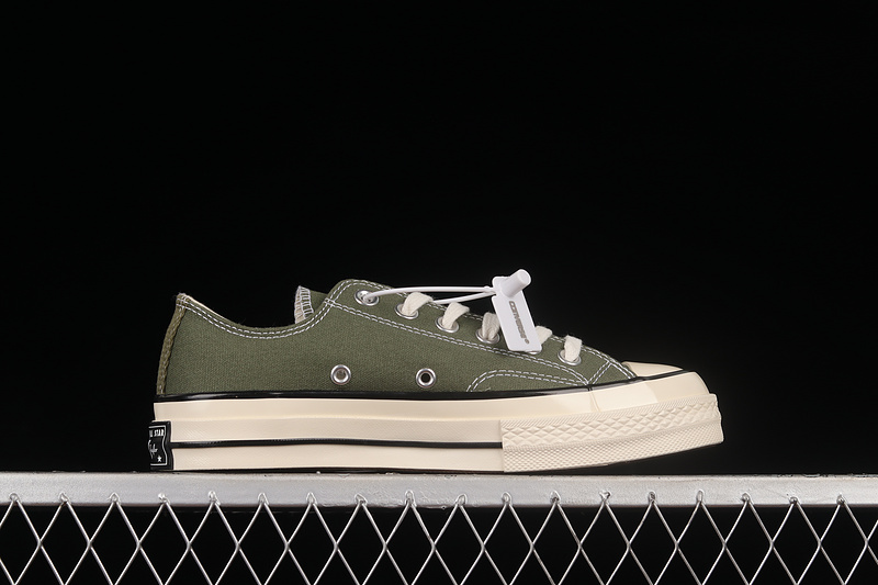 Chuck Taylor All-Star 70S Low Ox Field Surplus/Black/Egret 3