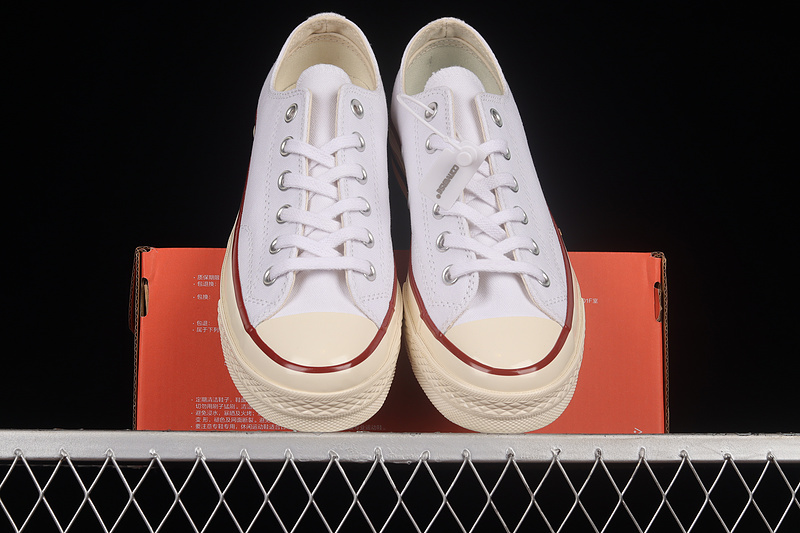 Chuck Taylor All-Star 70S Low Ox White/Black/Egret 11