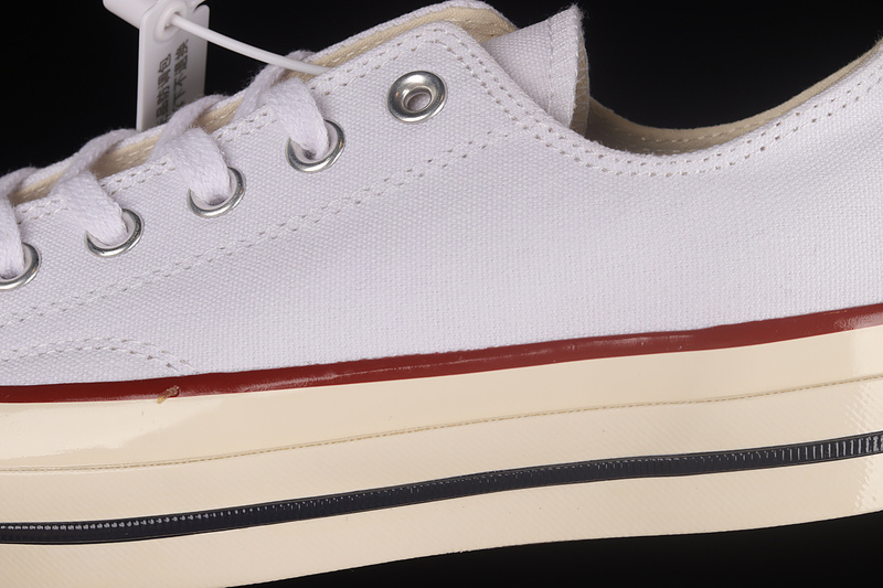 Chuck Taylor All-Star 70S Low Ox White/Black/Egret 17