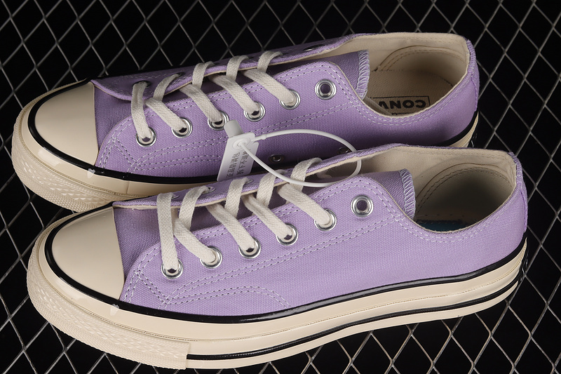 Chuck Taylor All-Star 70S Low Ox Washed Lilac/Egret/White 15