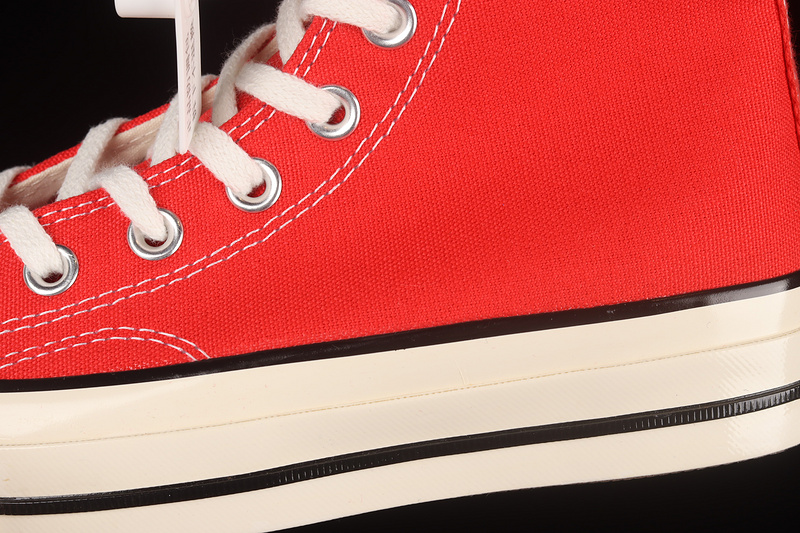 Chuck Taylor All-Star 70S High Top Enamel Red/Egret/Black 9