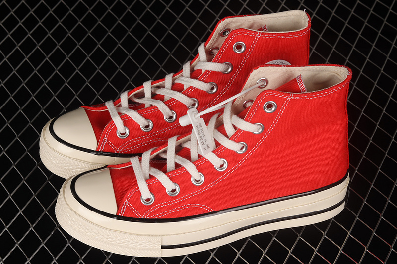 Chuck Taylor All-Star 70S High Top Enamel Red/Egret/Black 11