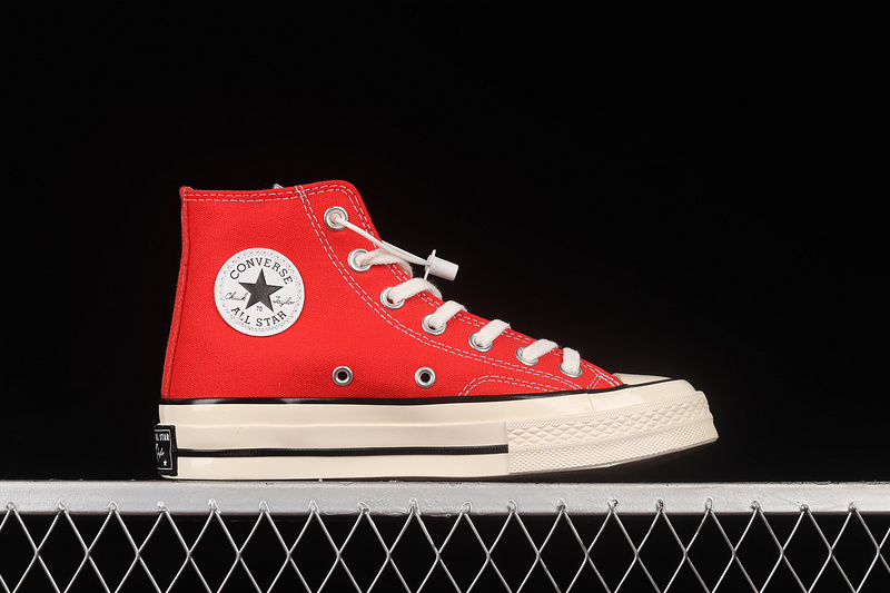 Chuck Taylor All-Star 70S High Top Enamel Red/Egret/Black 19