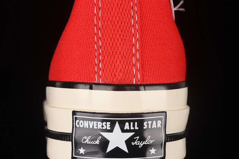 Chuck Taylor All-Star 70S High Top Enamel Red/Egret/Black 21