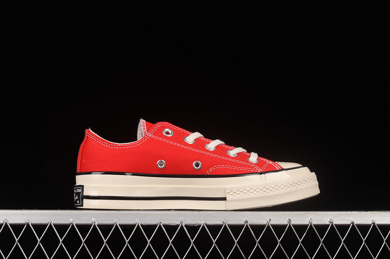 Chuck Taylor All-Star 70S Low Top Enamel Red/Egret/Black 19