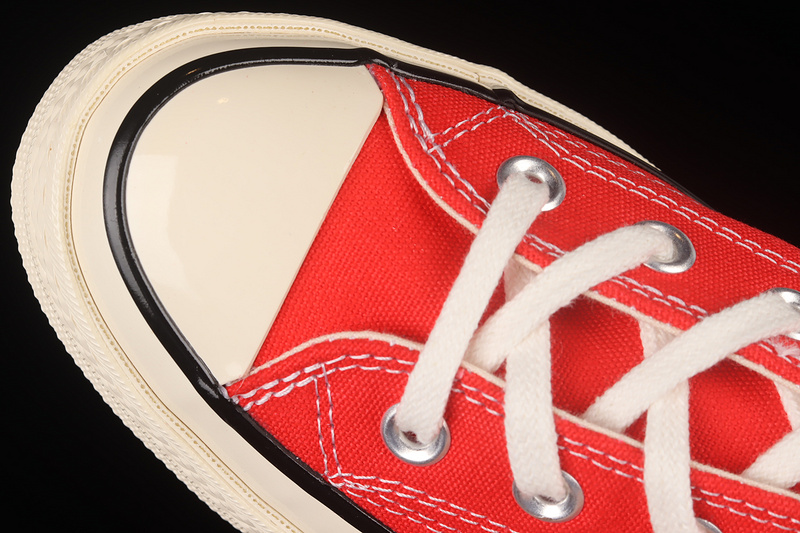 Chuck Taylor All-Star 70S Low Top Enamel Red/Egret/Black 29