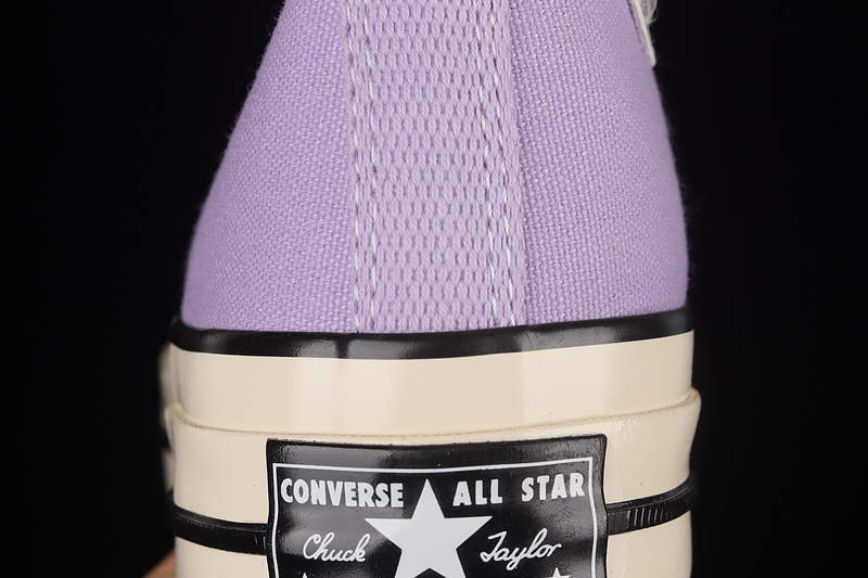 Chuck Taylor All-Star 70S High Ox Washed Lilac/Egret/White 5