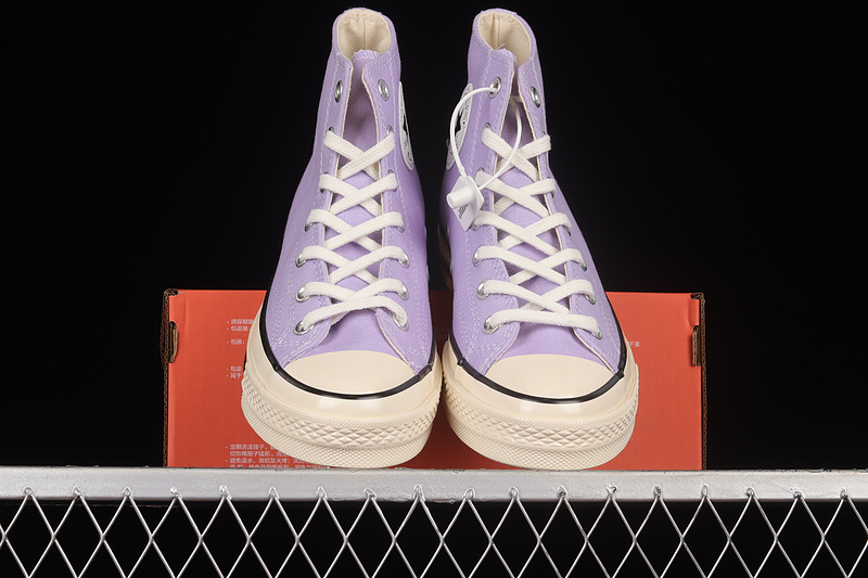 Chuck Taylor All-Star 70S High Ox Washed Lilac/Egret/White 13