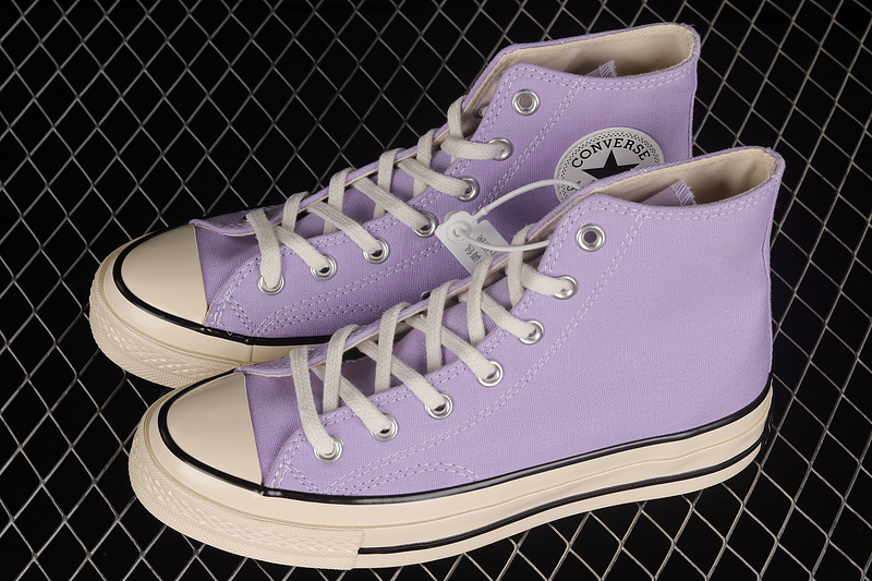 Chuck Taylor All-Star 70S High Ox Washed Lilac/Egret/White 23