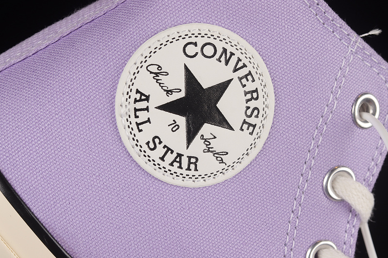 Chuck Taylor All-Star 70S High Ox Washed Lilac/Egret/White 33