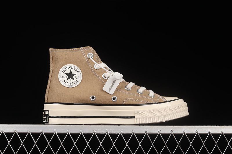 Chuck Taylor All-Star 70S High Seasonal Color Nomad Khaki/White/Egret 5