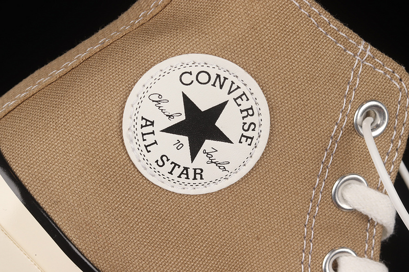 Chuck Taylor All-Star 70S High Seasonal Color Nomad Khaki/White/Egret 13