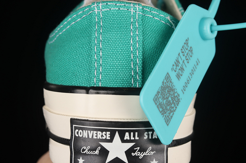 Chuck Taylor All-Star 70S Low Court Green/Egret/Black 3