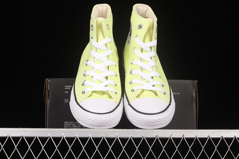 Chuck Taylor All Star Seasonal Color High Top Lt Zitron/Egret/Black 23