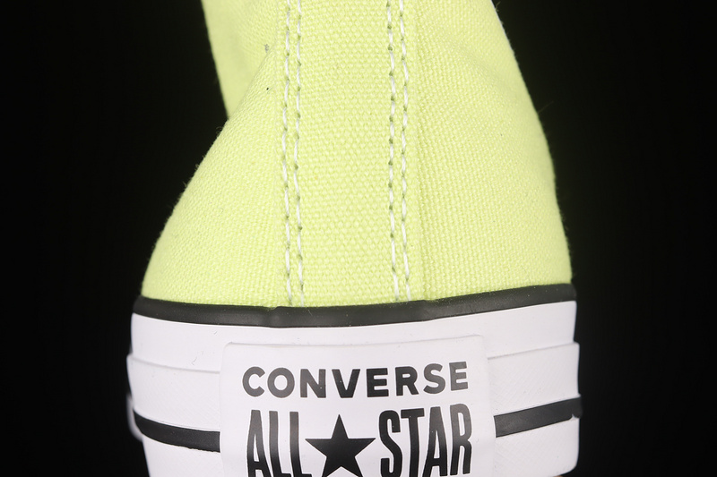 Chuck Taylor All Star Seasonal Color High Top Lt Zitron/Egret/Black 33