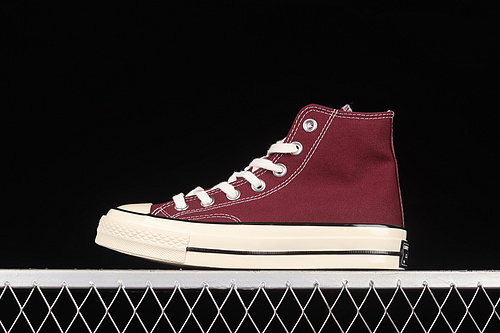 Chuck Taylor All-Star 70S High Recycled Canvas Deep Bordeaux/Egret 23