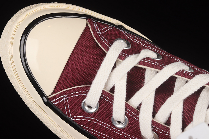 Chuck Taylor All-Star 70S High Recycled Canvas Deep Bordeaux/Egret 25