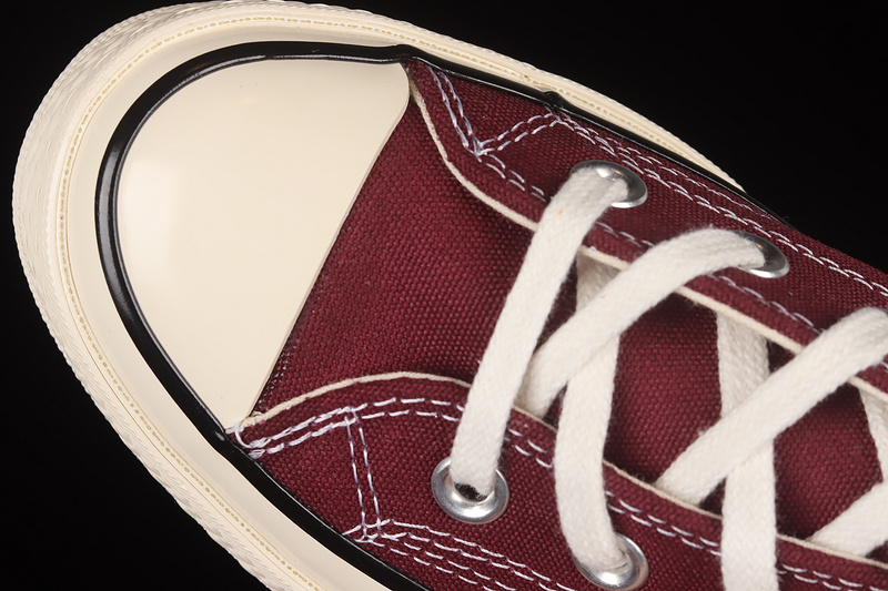 Chuck Taylor All-Star 70S Low Recycled Canvas Deep Bordeaux/Egret 23