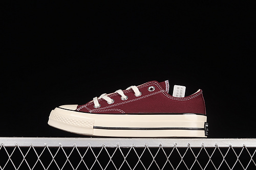 Chuck Taylor All-Star 70S Low Recycled Canvas Deep Bordeaux/Egret 31