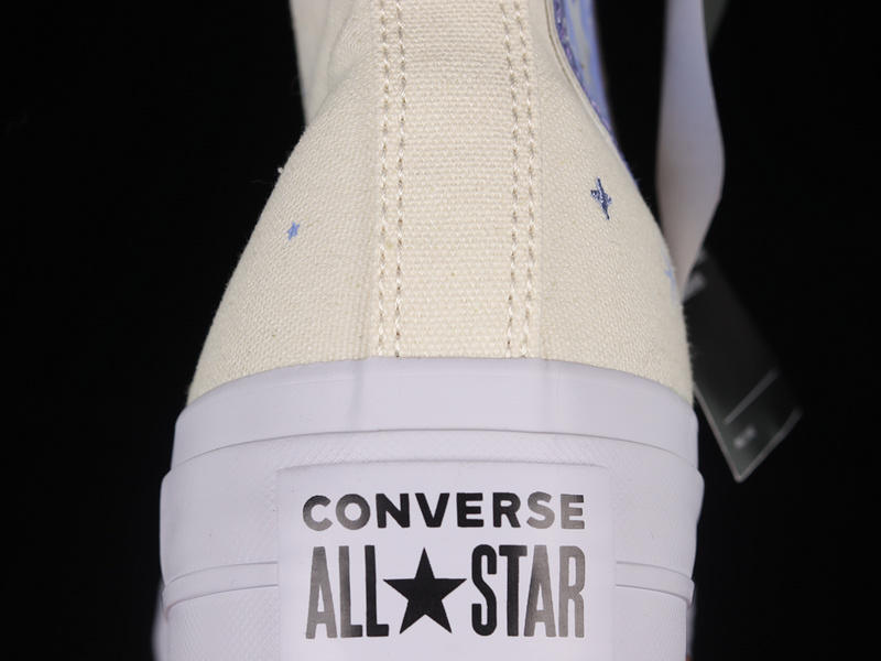 Chuck Taylor All Star Lift Cream Purple/Egret/White 23